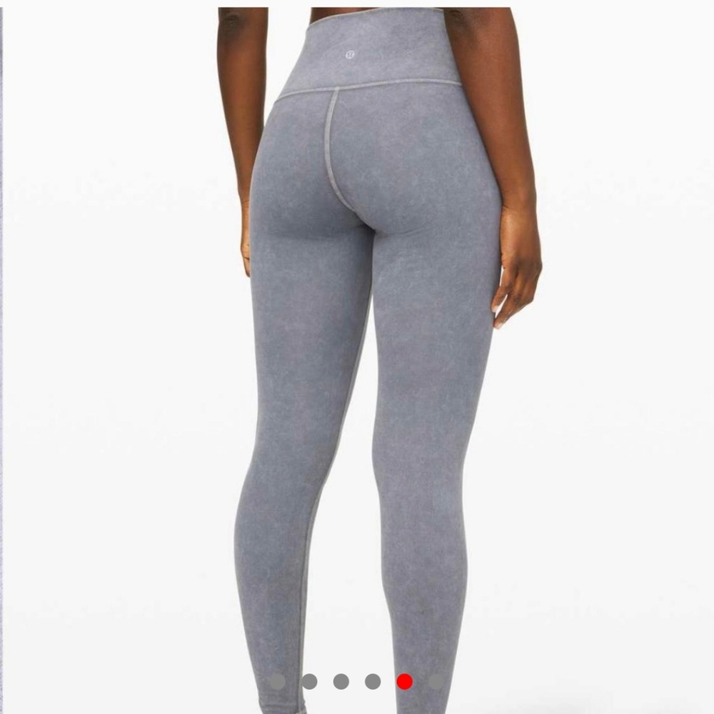 Lululemon Wunder Under High Rise Tight Snow Washed 25"